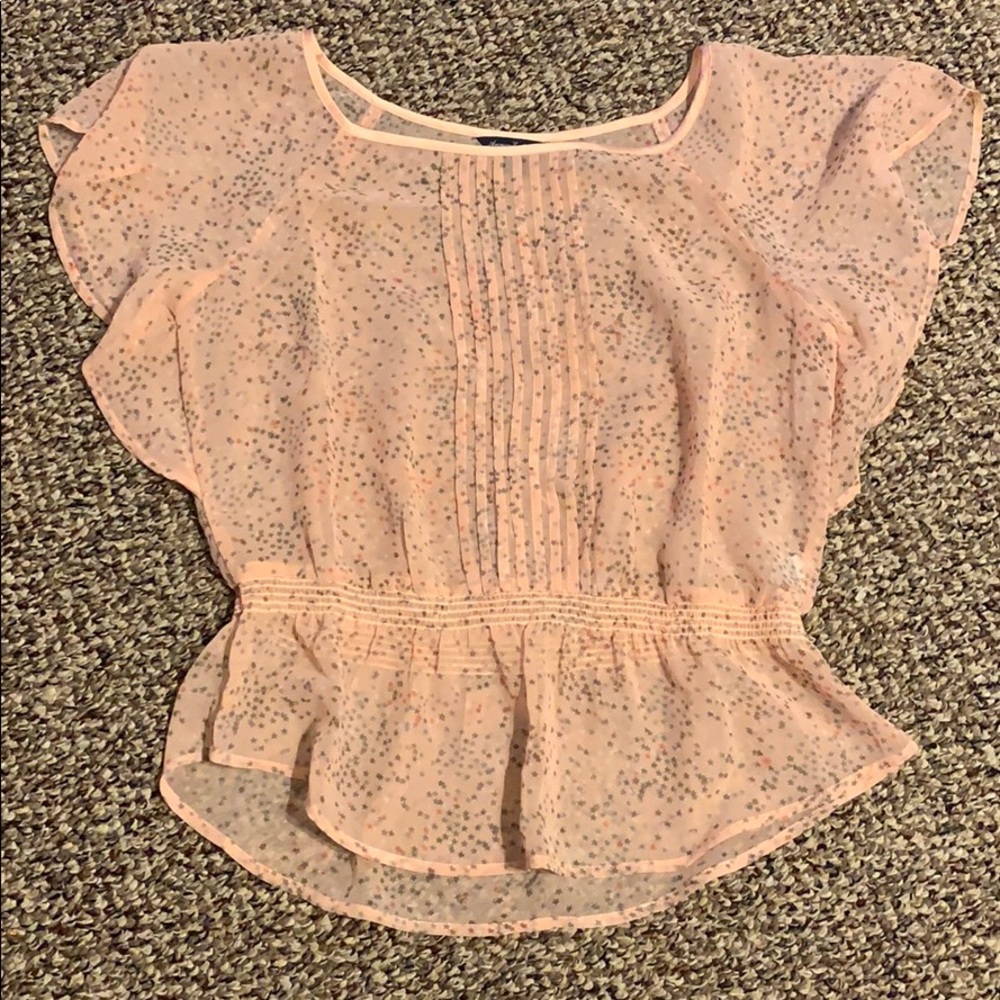 American Eagle Sheer Blouse